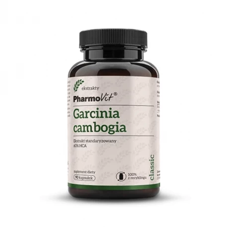 Garcinia Cambogia Ekstrakt 60% HCA (90 kaps) Pharmovit