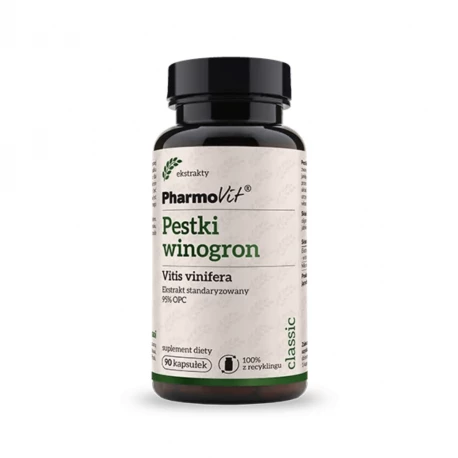 Pestki Winogron OPC Ekstrakt 95% (90 kaps) Pharmovit