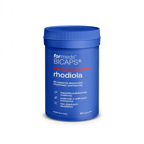 BICAPS Rhodiola Różeniec Górski 500 mg (60 kaps) ForMeds