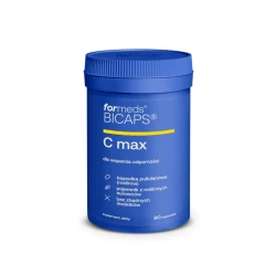 BICAPS Witamina C Max (90 kaps) Kwas L-Askorbinowy + Cynk + Witamina D3 + Rutyna + Hesperydyna ForMeds
