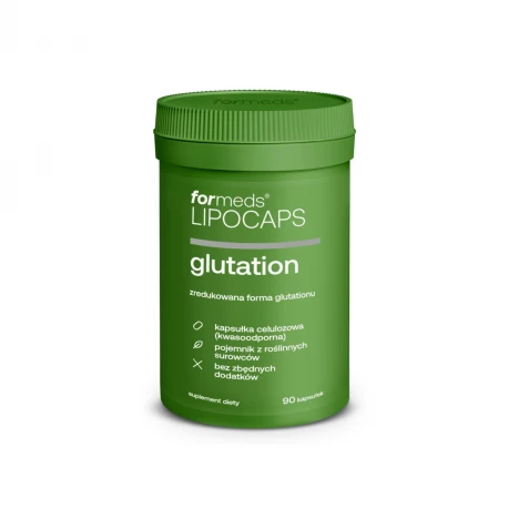 LIPOCAPS GLUTATION Liposomalny Glutation (90 kaps) ForMeds