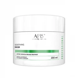 Maska Łagodząca po Zabiegu Kwasami Kaolin Ekstrakt z Arniki i Mimozy Tlenek cynku 200 ml Apis