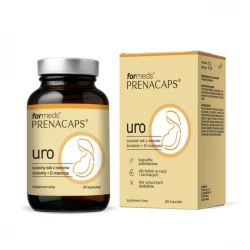 PRENACAPS Uro Żurawina + D-mannoza (60 kaps) ForMeds