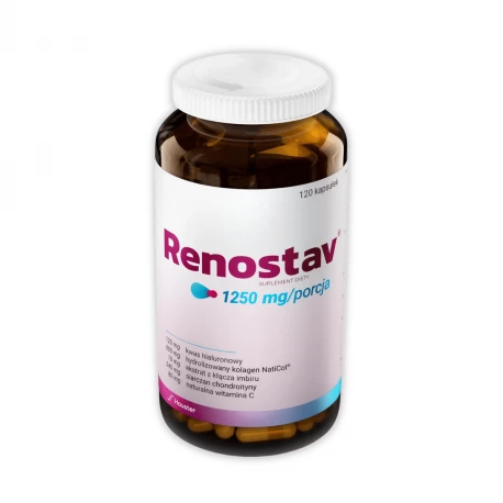Renostav 1250 mg (120 kaps) Wsparcie Stawów Kości Hauster