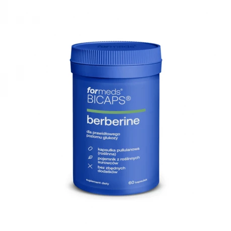 BICAPS Berberyna HCL 485 mg Berberine (60 kaps) ForMeds