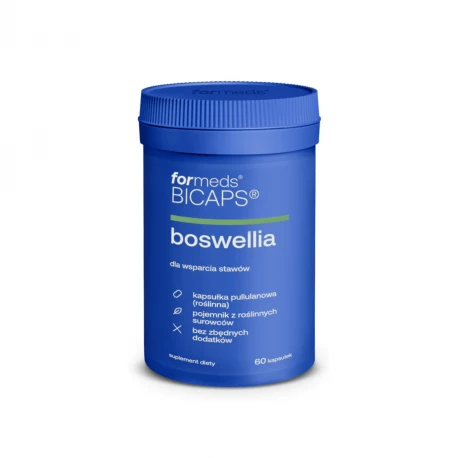 BICAPS Boswellia 700 mg Ekstrakt 65% Kwasu Bosweliowego (60 kaps) ForMeds
