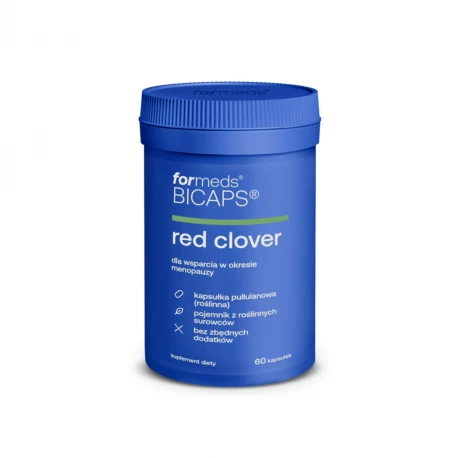BICAPS Red Clover Czerwona koniczyna 24 mg Izoflawonów (60 kaps) ForMeds