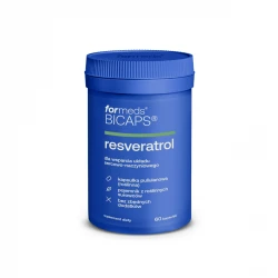 BICAPS RESVERATROL Trans-resweratrol i Witamina C (60 kaps) ForMeds