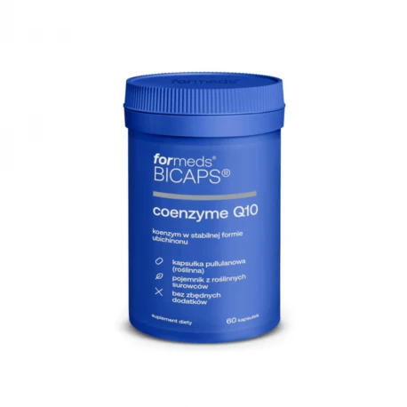 BICAPS Coenzyme Q10 Koenzym Q10 Ubichinon 100 mg (60 kaps) ForMeds