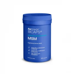 BICAPS MSM Siarka Organiczna Metylosulfonylometan 700 mg (60 kaps) ForMeds 