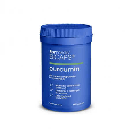 BICAPS Curcumin Kurkumina Kurkuma + Piperyna (60 kaps) ForMeds