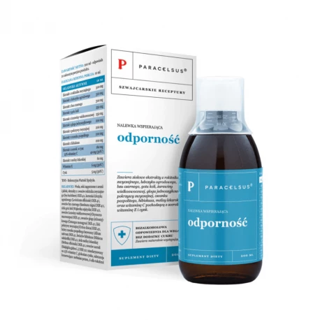 Nalewka Wspierająca Odporność Szwajcarskie Receptury 200 ml Paracelsus