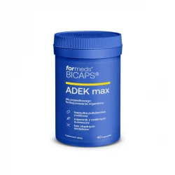 BICAPS ADEK MAX Zestaw Naturalnych Witamin (60 kaps) ForMeds