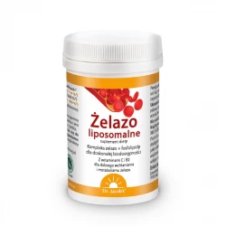 Żelazo Liposomalne Proszek 50 g Dr. Jacob's