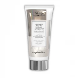Mineralny Peeling Do Ciała z czarnym błotem z Morza Martwego i lawą wulkaniczną 200 g Apis