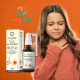 Spray na Gardło z Propolisem Porostem Islandzkim i Prawoślazem dla Dzieci i Dorosłych 50 ml Myvita