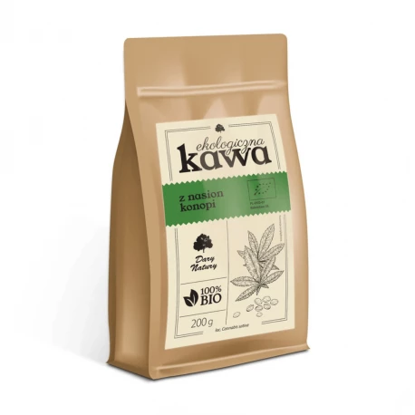 Kawa Z Nasion Konopi EKO 200 g Dary Natury