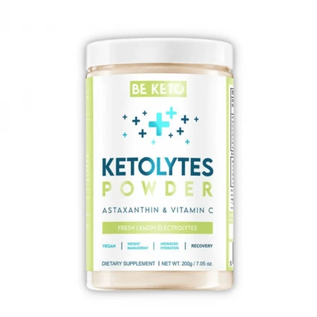 Ketolytes Elektrolity w Proszku Świeża Cytryna 200 g BeKeto