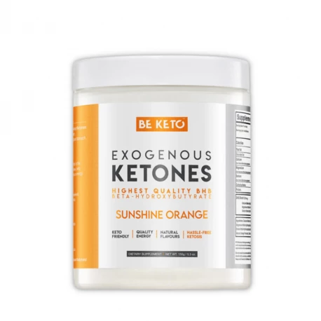 Ketony Egzogenne w Proszku - Słoneczna Pomarańcza 150 g BeKeto