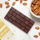 Keto Czekolada Wegańska z Olejem MCT - Chrupiący Migdał 80 g BeKeto