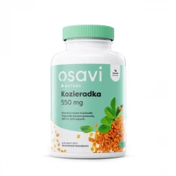 Kozieradka 550 mg Fenugreek Ekstrakt z Nasion Kozieradki 4:1 VEGE (120 kaps) Osavi