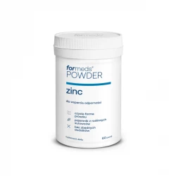 Zink 15 POWDER Cytrynian Cynku 48 g (60 porcji) ForMeds