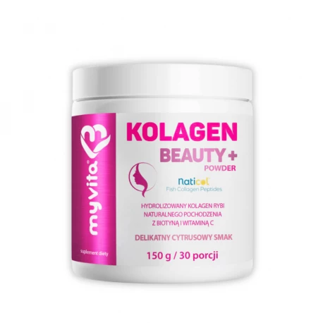 Kolagen Hydrolizowany Beauty+ Proszek 150 g MyVita