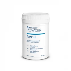 Ferr C POWDER Żelazo + Witamina C + Korzeń Buraka Proszek 43,3 g ForMeds