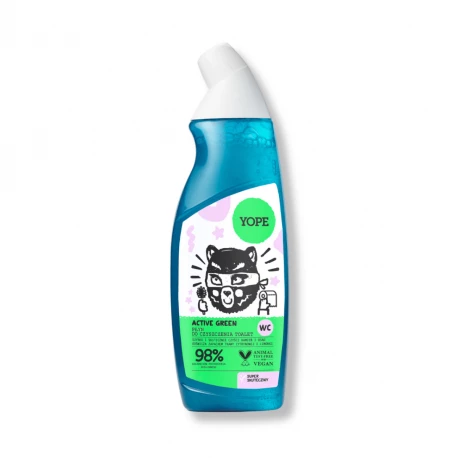 YOPE ACTIV GREEN Naturalny żel do czyszczenia toalet Zielona Herbata 750 ml