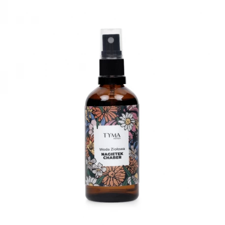 Woda Ziołowa do Skóry Mieszanej - Nagietek i Chaber 100 ml Tyma Herbs