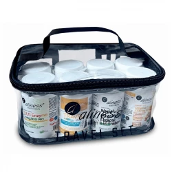 TRAVEL SET Suplementowy Niezbędnik Podróży (6 suplementów + 2 opakowania + 2 pillboxy) Aliness