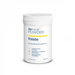 Folate POWDER 400 mcg Kwas Foliowy Proszek 38,7 g ForMeds