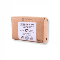 Polskie Szare Tradycyjne Mydło 100% Naturalne Hipoalergiczne 100 g Barwa
