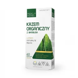 Krzem Organiczny z Bambusa 350 mg (60 kaps) Medica Herbs
