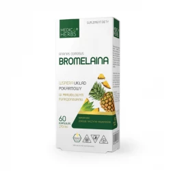 Bromelaina 270 mg Trawienie (60 kaps) Medica Herbs