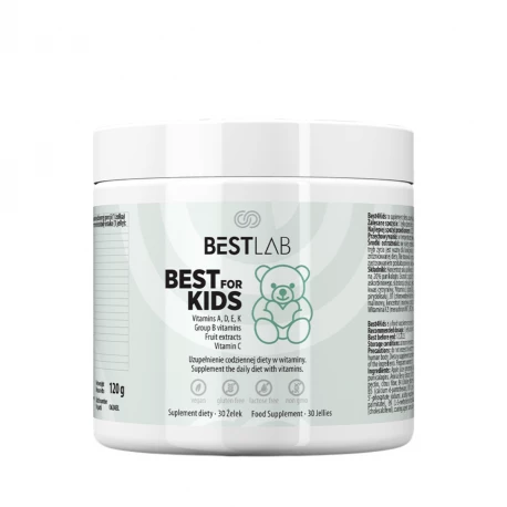 BestForKids Kompleks Witamin Żelki Dla Dzieci (30 sztuk) BestLab