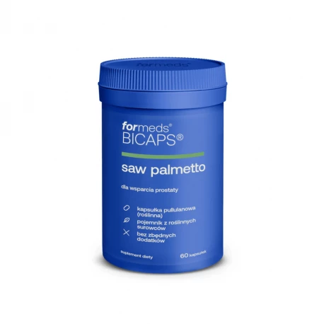 BICAPS SAW PALMETTO Wsparcie Prostaty (60 kaps) ForMeds