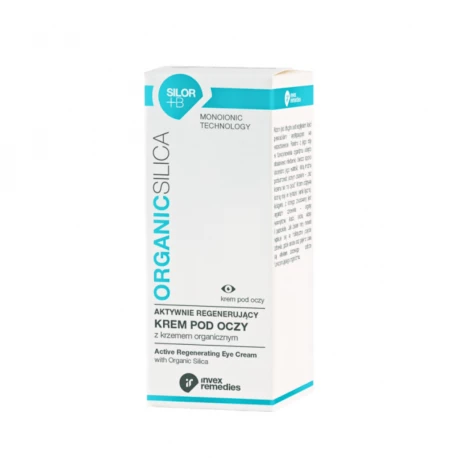 Regenerujący Krem Pod Oczy Silor+B 15 ml z Krzemem Organicznym Invex Remedies
