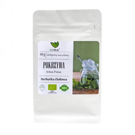 Pokrzywa Liść EKO 40 g Herbatka Ziołowa EcoBlik