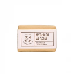 Mydło do Włosów z Olejem Rycynowym Naturalne 110 g w Kostce Mydlarnia Cztery Szpaki