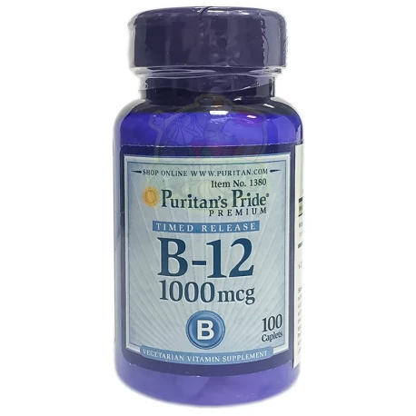 Witamina B-12 1000 mcg (100 tab) B12 Puritan's Pride