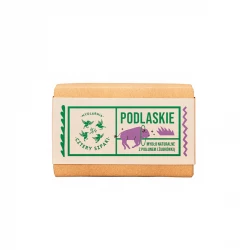 Mydło w Kostce Podlaskie z Piołunem i Żubrówką Naturalne 110 g Mydlarnia Cztery Szpaki