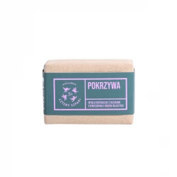 Mydło w Kostce Pokrzywa Naturalne 110 g Mydlarnia Cztery Szpaki