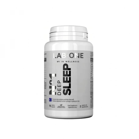 Nr 1 Deep Sleep (75 kaps) Poprawia Jakość Snu Lab One