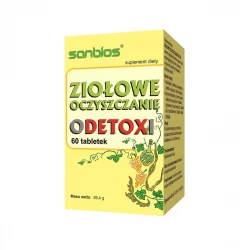 Ziołowe Oczyszczanie (60 tab) oDETOXi Sanbios