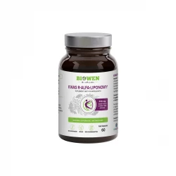 Kwas R-Alfa-Liponowy R-Ala Czarny Bez Aronia 330 mg (60 kaps) Biowen