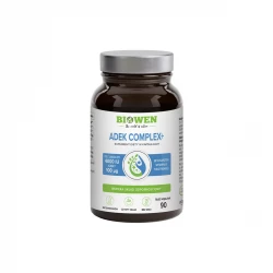 ADEK Complex+ D3 4000 IU K2MK7 100 μg (90 kaps) Biowen