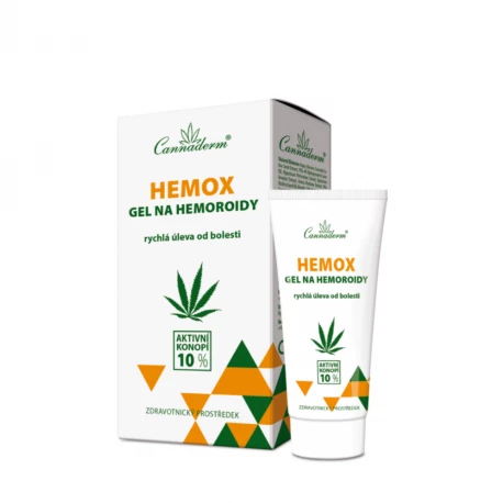 HEMOX Żel na Hemoroidy 40 g Cannaderm