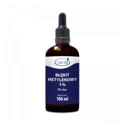 Błękit Metylenowy 1% Czystość Farmaceutyczna Ph.Eur. 100 ml NatVita