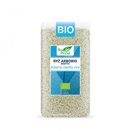 Ryż Arborio Risotto Włoski BIO Ekologiczny Bezglutenowy 500 g Bio Planet